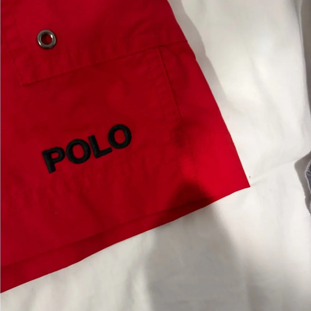 Polo Ralph Lauren Red Athletic Men's Swim trunks Shorts - Picture 3 of 4